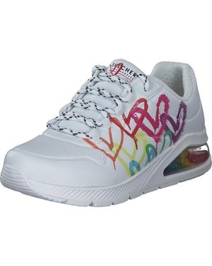 Skechers Uno 2 Floating Love Trainers - Blue