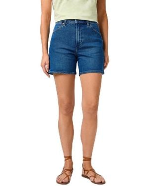 Wrangler Cowboy Short 5 Inch Denim - Blue