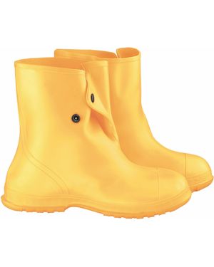 Dunlop DENDAWEN Onguard 88020 schwere Flex-o-Thane/PVC Überschuhe mit 4-Wege-Genagelte Laufsohle - Gelb