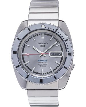 Seiko SRPL03K1 OROLOGIO 5 AUTOMATICO 3 SFERE - Metallizzato