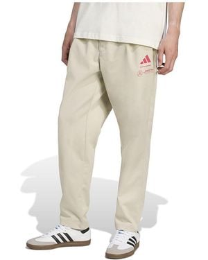 adidas Mercedes-amg Petronas Formula One Team Summer Chino Trousers L Beige - Natural