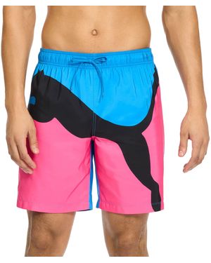 PUMA Volley Board Short Swim Trunks - Blue