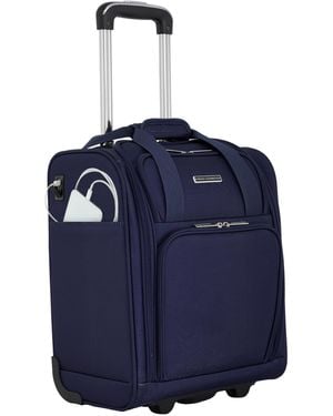 French Connection Underseat Carry-on Luggage Usb-c Ports - Blue