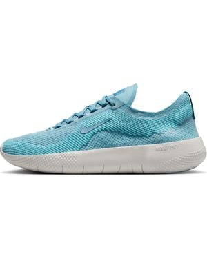 Nike Free Rn Hardloopschoen Voor - Blauw