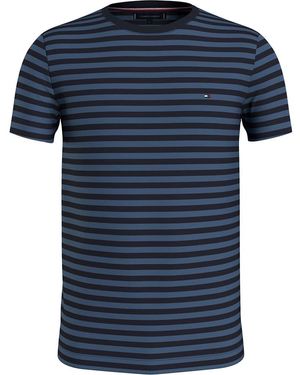 Tommy Hilfiger Short-sleeve T-shirt Crew Neck - Blue