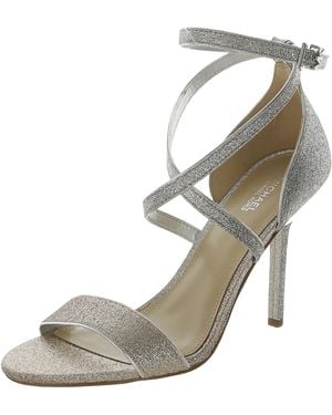 Michael Kors Astrid Sandal Silver/pale Gold 7 M - Grey