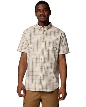 Columbia S Rapid Rivers Ii Short Sleeve Shirt - Brown