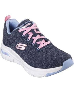 Skechers Skech-air Court Trainers - Blue