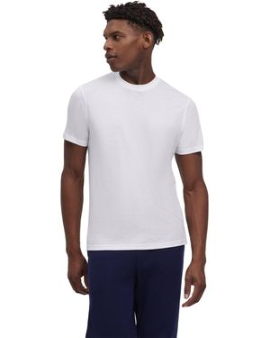 FALKE Basic Soft Cotton M S/S SH Lyocell Baumwolle weich hautfreundlich 1 Stück T-Shirt - Weiß
