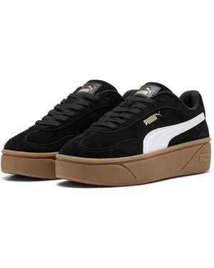 PUMA Club II Era Platform SD Trainers EU 35 1/2 - Schwarz