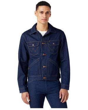 Wrangler 124 Mj Denim Jacket - Blue