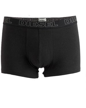 DIESEL Pantaloncini Boxer Intimo Uomo UMBX-Shawn 3 - Nero