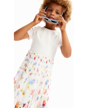 Vestidos en Blanco de Desigual de mujer Lyst