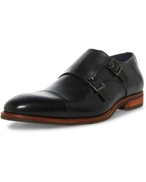 Steve Madden Teon Mönch-Schnallenschuh - Schwarz