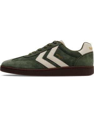Hummel VM78 CPH SP Indoor Schuhe Sneaker grün/beige 229510-6603 - Schwarz