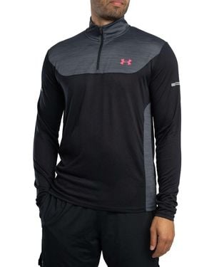 Under Armour Tech Utility 1/4 Track Top - Black