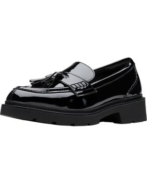 Clarks Lauryl Tassel Loafer - Black