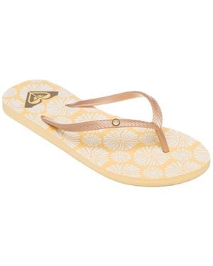 Roxy Bermuda Print Sandale - Weiß