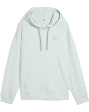 PUMA ESS ELEVATED Bequemer Hoodie - Blau