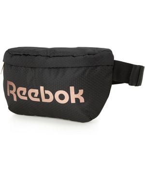 Reebok Lightweight Performance Waist Pack Belt Bag - Stylish Small Crossbody Bag For And - Black