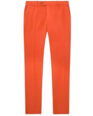 Hackett Baumwoll--Chino Hose - Rot