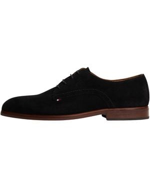 Tommy Hilfiger 's Suede Derby Shoes - Black