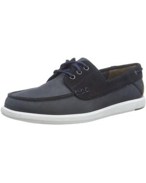Clarks Bratton Boat - Nero