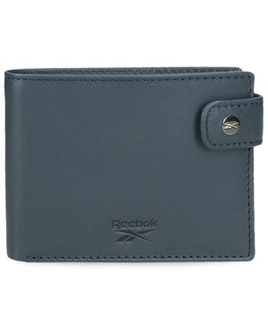 Reebok Switch Wallets And Purses In Cowhide - Blue