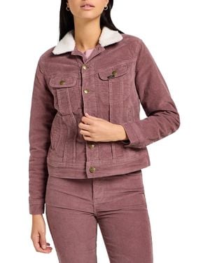 Lee Jeans Sherpa Rider Jkt Jacke für - Rot