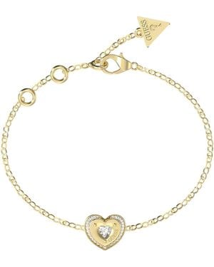 Guess Bracciale da Donna Acciaio Inossidabile JUBB05550JWYGS - Metallizzato