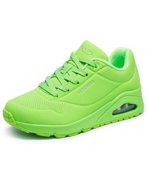 Skechers Uno-night Shades Sneaker Cooled Memory Foam - Green