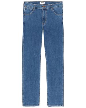 Wrangler Regular Fit Jeans - Greensboro - Blau