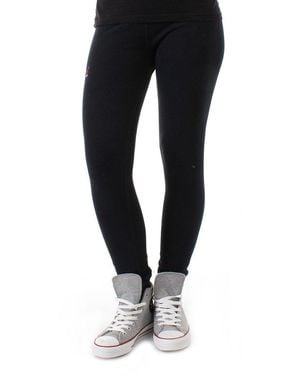 Superdry Ladies Orange Label Super Skinny Joggers In Eclipse Navy - Black