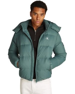 Calvin Klein Essentials Down Jacket J30j325946 - Green