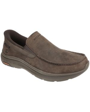 Skechers Usa Pollard-osgood Moc Toe - Brown