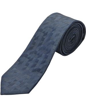 S.oliver S.Oliver 2154909 Krawatte aus Seidenmix - Blau
