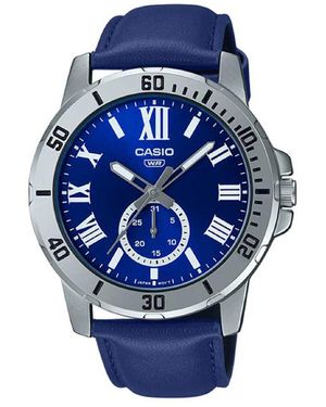 G-Shock Enticer Uomo Analogico Quadrante Blu Orologio-MTP-VD200L-2BUDF