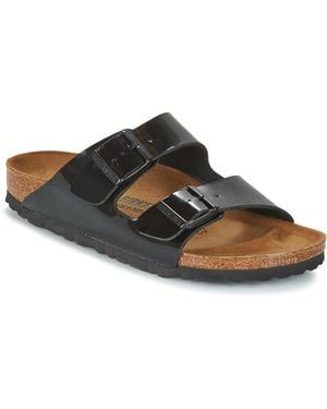 Birkenstock Arizona Birko-Flor Patent - Marrone