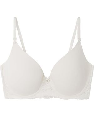 Women'secret Beautiful Beha Met Vulling Van Microvezel - Wit