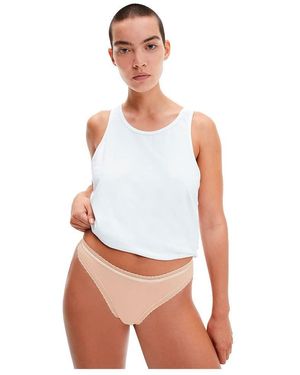 Calvin Klein String Tanga - Braun