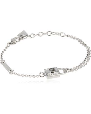 Guess Armband Jewellery Keep Me Close Zilver Of Goud - Zwart