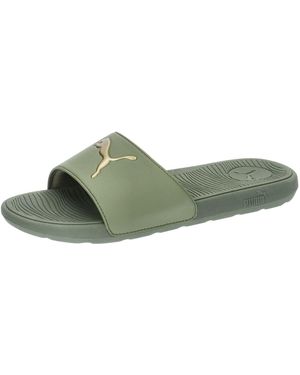 PUMA Cool Cat 2.0 Sport Slides Badelatschen - Grün