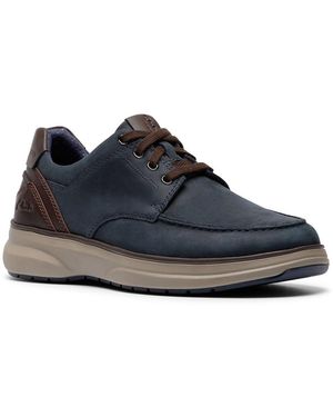 Clarks Mullan Moc Shoes - Blau