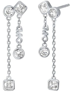 Michael Kors Oorbellen 925 Zilver Zirkonia 32029906 - Wit