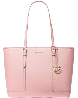 Michael Kors Jet Set Travel Large Shoulder Tote Bag Powder Blush - Pink