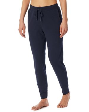 Schiesser Schlafhose lang mit Bündchen-Mix + Relax Pyjamaunterteil - Blau