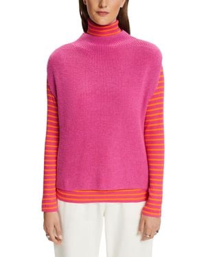 Esprit 103ee1i358 Pullover Jumper - Pink