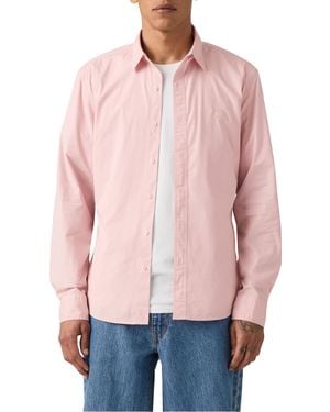 Levi's Ls Battery Hm Shirt Slim Lotus Stretch P - Pink