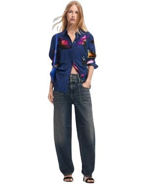 Desigual Cam_apolo T-shirt - Blue