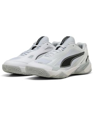 PUMA Solarstrike 4 Indoor Court Shoe - White